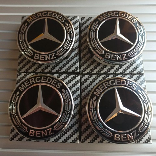 Black mercedes benz 75mm - black,