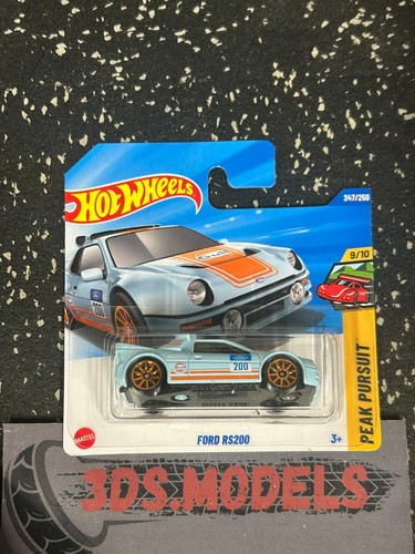 Hot wheels ford rs200 - hot, 1:64