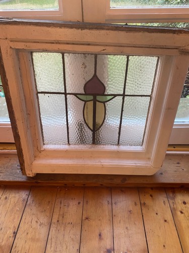 Stained glass leaded windows - glass,