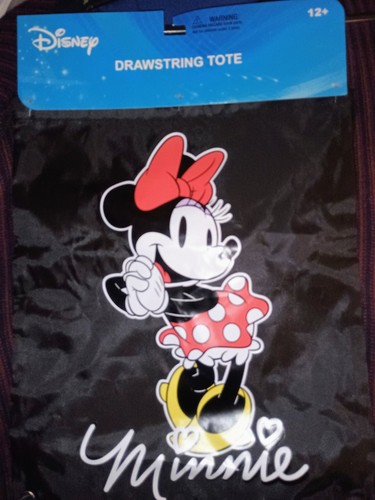 Minnie mouse drawstring tote - minnie,