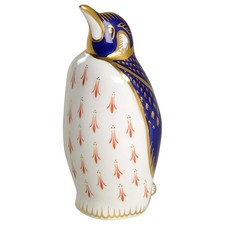 Royal Crown Derby Imari Paperweight Collection Penguin - No Box 2297635