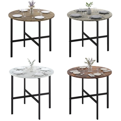 80cm round wooden - round, table