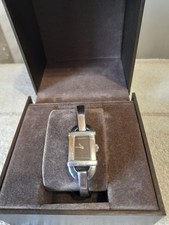 GUCCI 6800L LADIES BANGLE WATCH WITH BOX & PAPERS