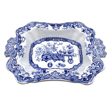 Antique Ashworth Bros Ironstone Hanley Serving Dish China Japanese Style