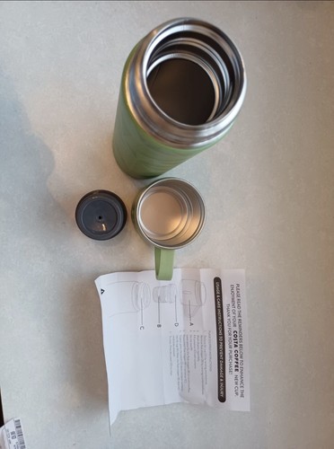 New 14oz 400ml green costa - 14oz,