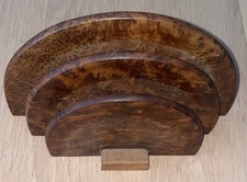 Art Deco Thuya Wood Letter