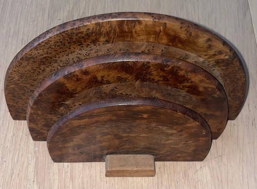 Art deco thuya wood - deco,