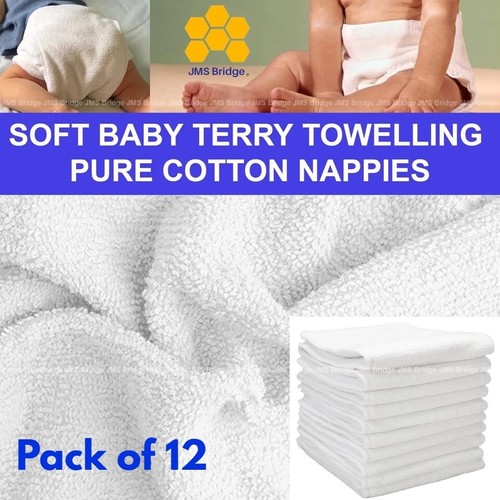 12x premium soft baby terry - premium,