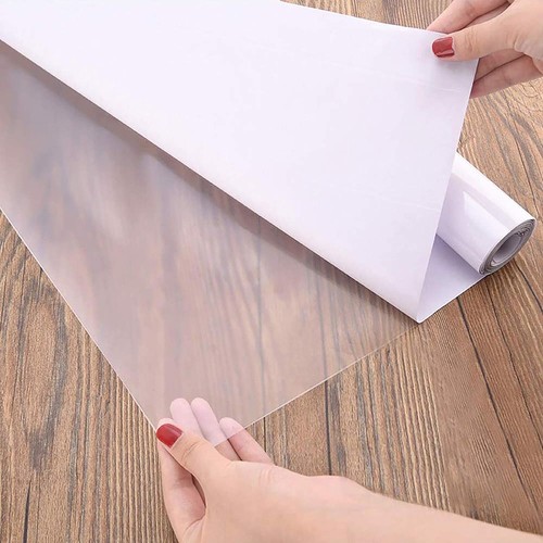 Sticky back plastic clear self - sticky,