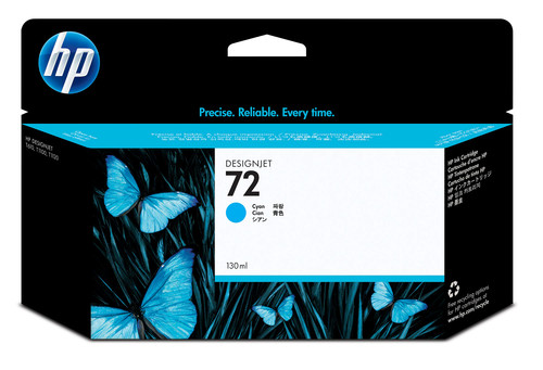 130 cyan designjet - hp, 130-ml