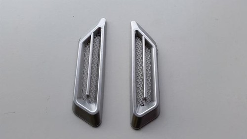 Silver power vents bonnet side - vents,