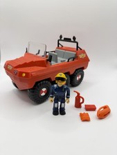 Fireman Sam Toys HYDRUS Amphibious Vehicle Sam Figure Accessories GC Simba
