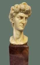 Vintage Bust Of David On