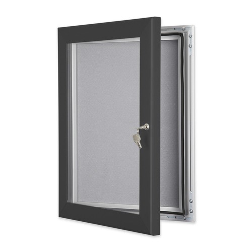 Grey outdoor lockable pin - grey,