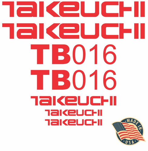 Takeuchi tb016 mini - mini, excavator