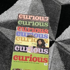 Vintage Curious Magazine Lot 1970s Rare Sex Ed Magazines No. 8,11,16,17,21,23,31
