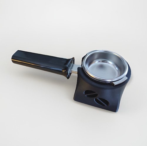 Portafilter tamping stand - portafilter, for