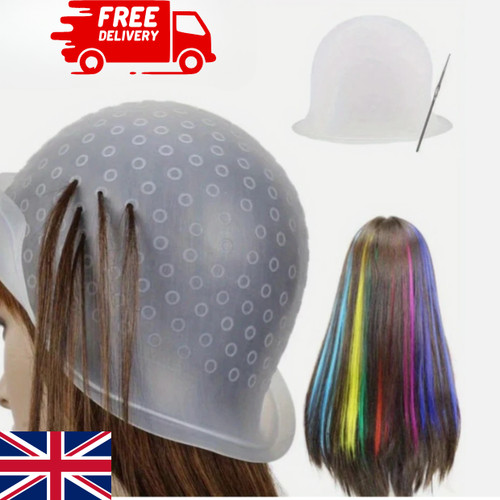 Silicone hair highlighting cap - silicone,