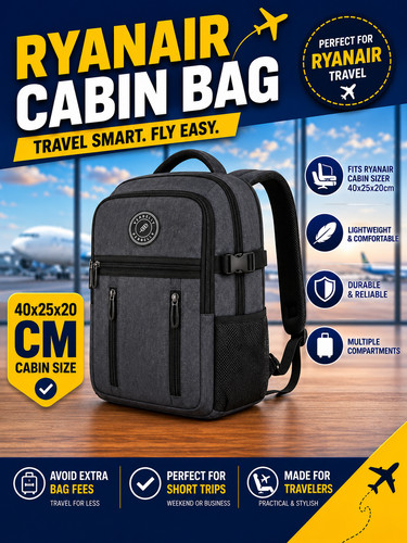 40x25x20cm ryanair approved - 40x25x20cm,
