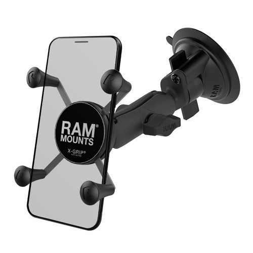 Ram grip phone mount with - phone,