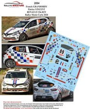 DECALS 1/43 REF 2094 RENAULT