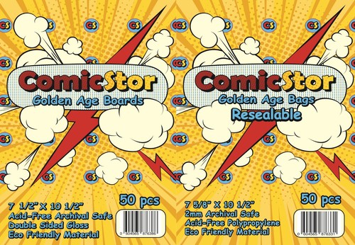 Comicstor golden age bags - comicstor,