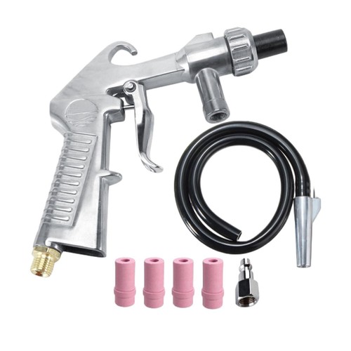 Sand blasting kit with - blasting, air
