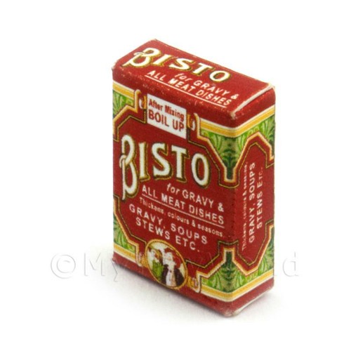 Dolls house miniature box - house,