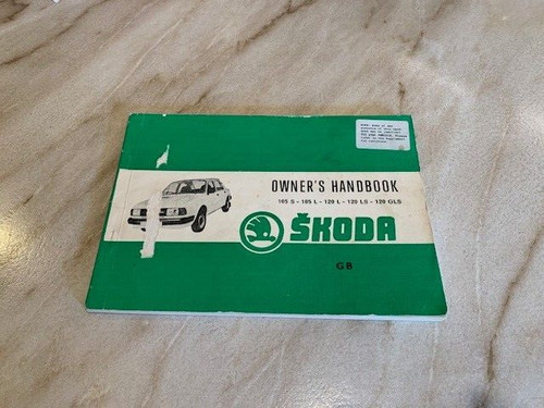 Skoda owners handbook - skoda, manual