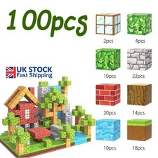 100 Piece Minecraft Style