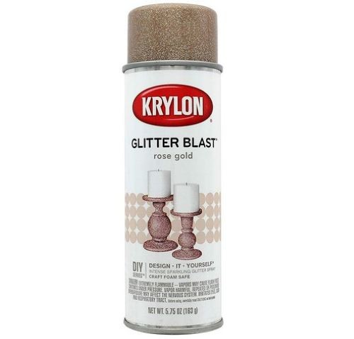 Krylon glitter blast rose gold - blast,