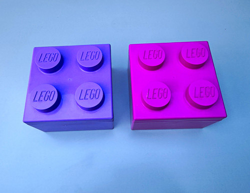 Lego 2x2 storage brick - lego, boxes
