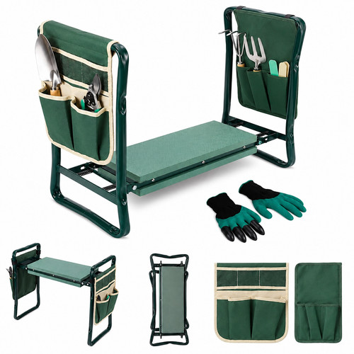 Garden kneeler seat - garden, bench