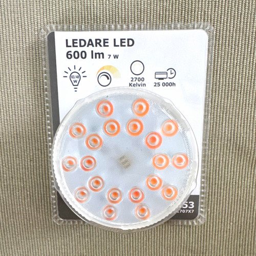 Ikea ledare gx53 - gx53, bulb