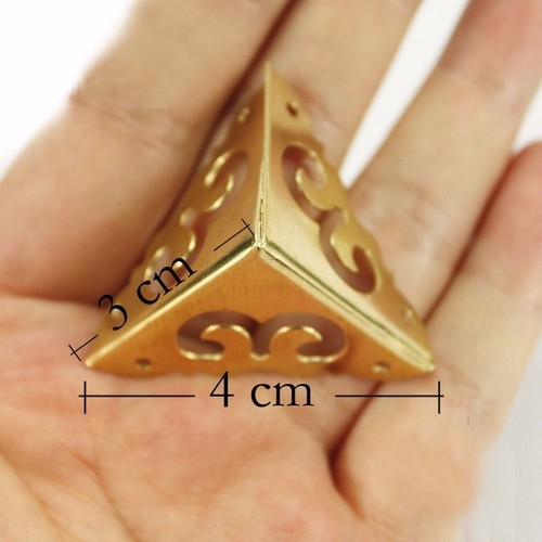 Brass corner angle - brass, brace