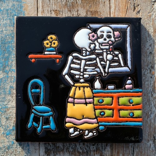 Mexican relief tile 5x10 5 - mexican, 10.5x10.5