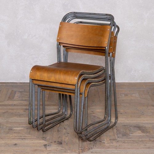 Vintage stacking chairs - chairs, with