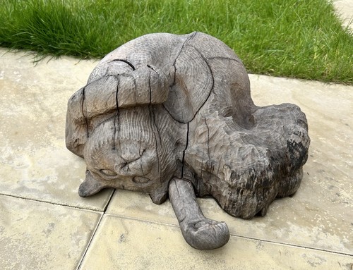 Vintage hand carved wooden - vintage,