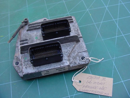 Vauxhall zafira ecu fhdp - b,