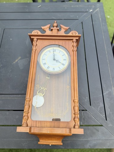Acctim wood cased pendulum - wood,
