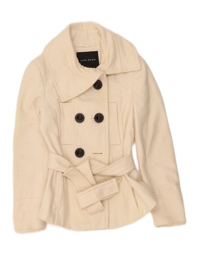 Zara womens pea coat 12 - womens, uk