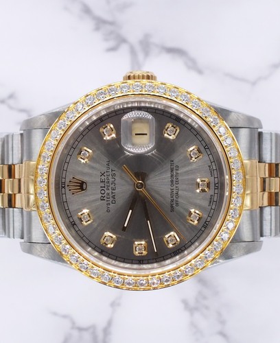 Gents steel gold - &,
