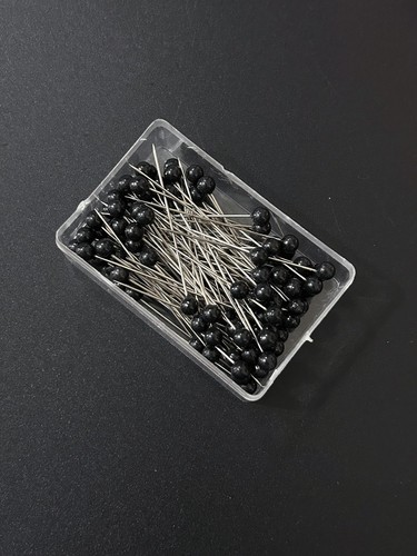 100 sewing pins multicolor - 100,