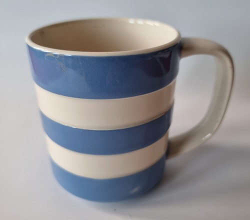 Vintage green mug blue - mug,