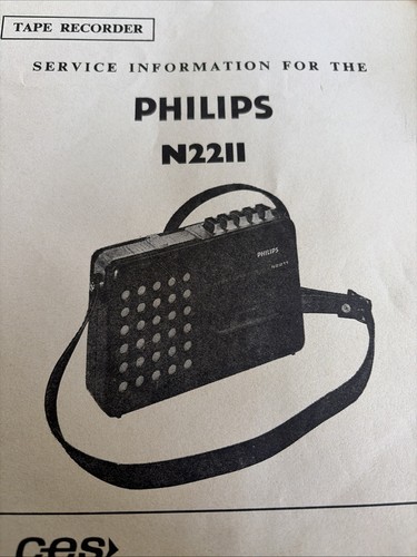 N2211 philips tape - philips, cassette