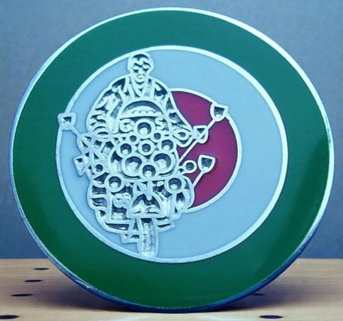 Scooter mod badge on - badge,