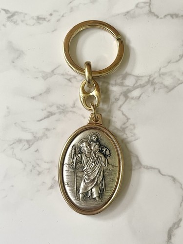 Saint christopher keyring - saint,