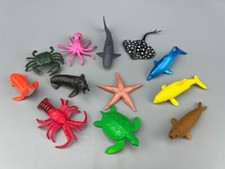 12 Mini Sea Animals Figure Kids Toys