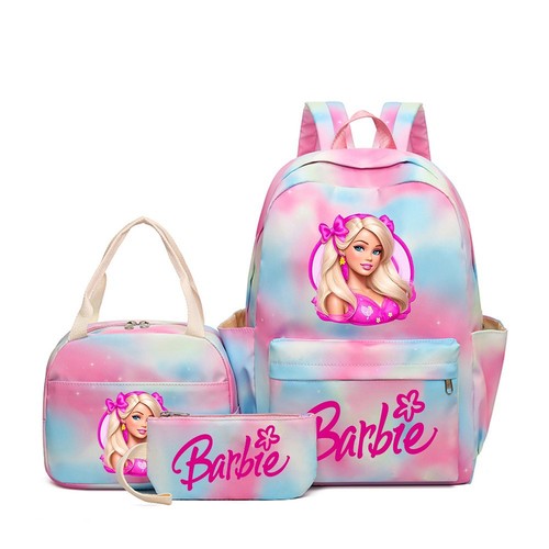 Barbie colourful backpack - barbie,
