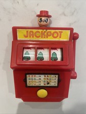 Squirt Jackpot - 1970s Vintage One Armed Bandit Novelty Toy - Made In Hong Kong